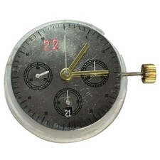 6-Hand Calendar @6 Automatic Mechanical Watch Movement Chrono For Swatch 7750