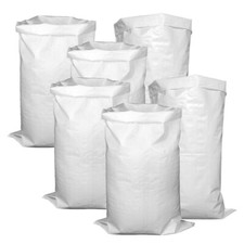 Sac gravat PP tressé blanc