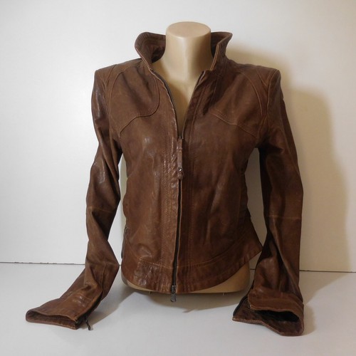 N9414 blouson couture cuir