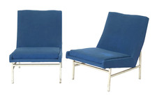Pierre Guariche & Joseph-André Motte A.R.P. Lounge Chairs YSL mid century modern