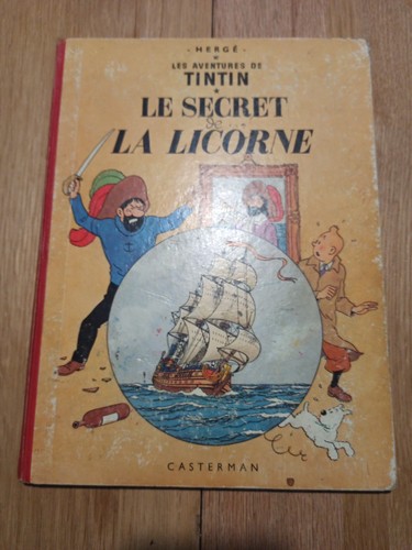 Tintin secret de la - bd,