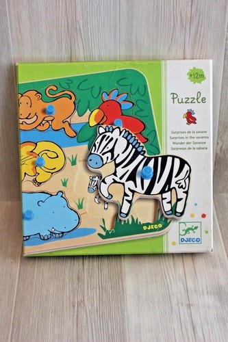 Djeco puzzle bois - djeco, animaux