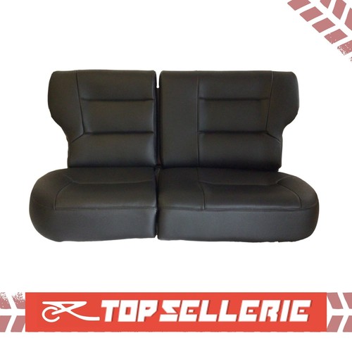Sellerie banquette simili - sellerie, noir