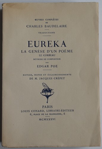 Edgar poe eureka genèse - poe, la