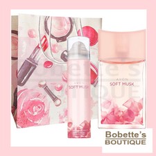 SOFT MUSK AVON PRÊT À OFFRIR 2 Produits pour Elle + Sac Cadeau
