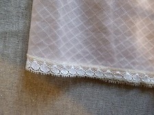 20th Century Child Era Clothing - Pink Organdi Dress and Baptism Lace, Baby