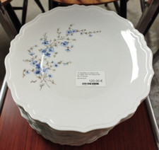 15 ASSIETTES PORCELAINE LIMOGES JAMMET SEIGNOLLES FLEURS BLEUES 12VAIS 29/04