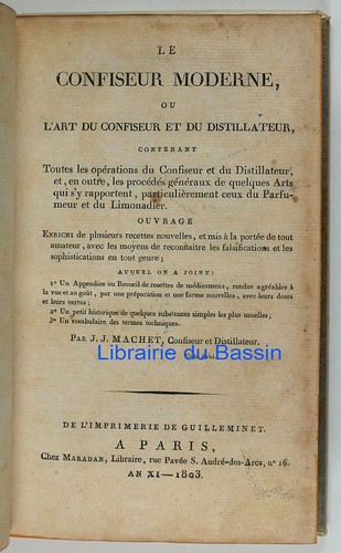 Confiseur moderne l - moderne,, ou