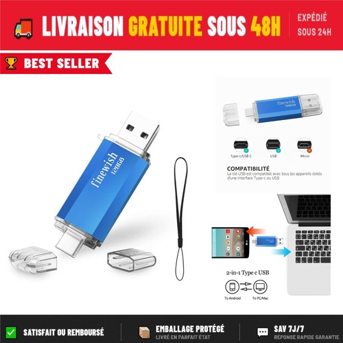 Clé usb 128 type - usb, c