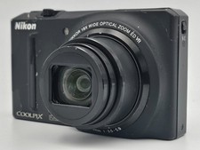 【 Excellent 】 Nikon COOLPIX S9100 12.1MP Digital Compact Camera Black From Japan