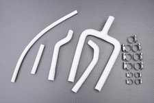 Kit de Tuyaux/Durite de Radiateur d'Eau Blanc GASGAS EC 250/300 RACING 2018-2020
