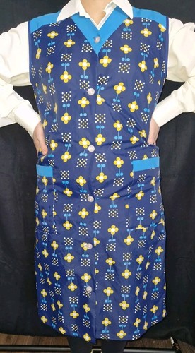 Nylon dederon smock apron - dederon,