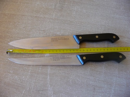 Lot couteaux du chef - couteaux,