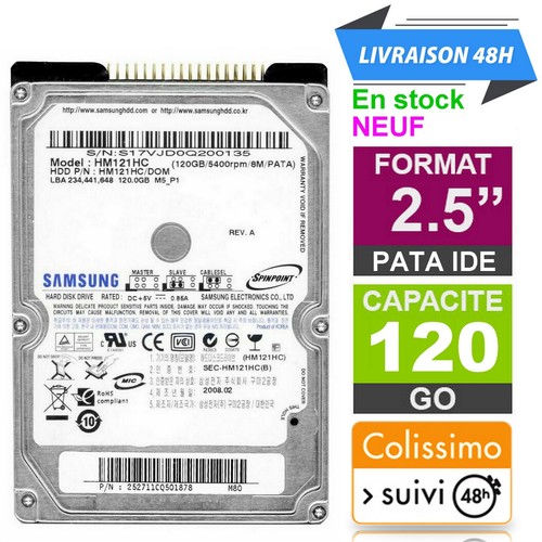 Disque dur ide samsung - disque, 2.5"