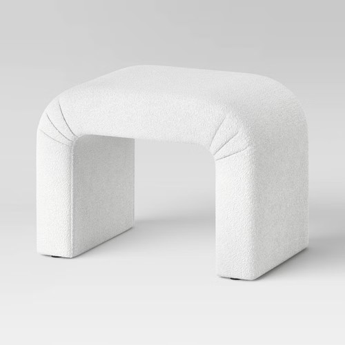 Cicely waterfall ottoman cream - cicely,