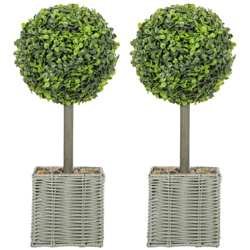 Homcom lot plantes - lot, 2