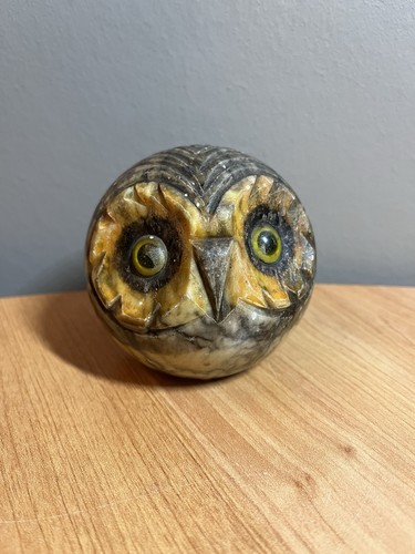 Ancienne sculpture hibou - sculpture,