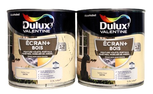 Lot peinture bois dulux - lot,