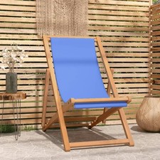 Chaise de Plage Pliable Bois