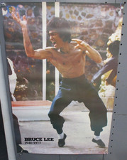 ROLLED!  1973 BRUCE LEE - 24x36 Poster CM4916