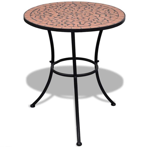 Table mosaïque noir - table, noir/blanc