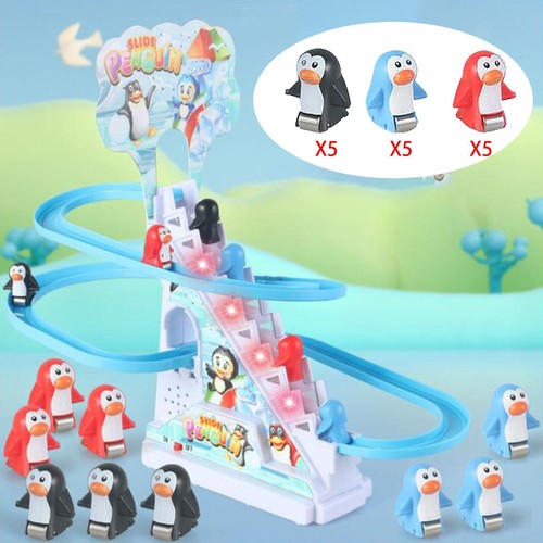 Race track jeu pingouin set - race,