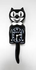 CLASSIC BLACK KIT CAT CLOCK