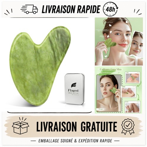 Gua sha visage jade - gua,