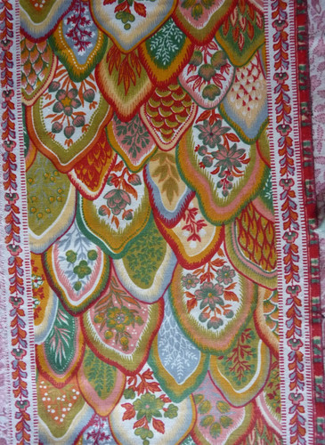 Ancien tissu vintage - vintage, french