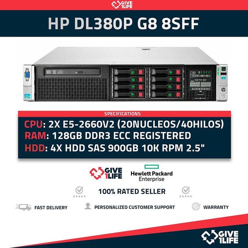 Rack serveur dl380p 8sff - rack, hp