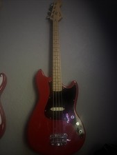 Fender Squier Bronco Bass guitar