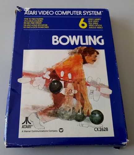 Jeu atari 2600 bowling - jeu,