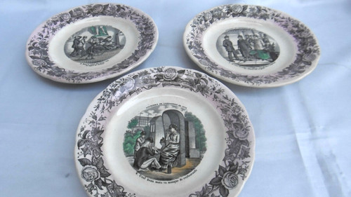 Assiette porcelaine hb - en,