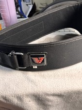 VELO Polyfoam Weight Lifting Belt Gym Fitness Large  Curved Back Support Belt