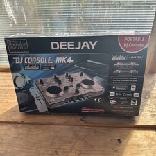 Hercules MK4 Portable DJ Console Controller w/ Cover / Built-in Audio / Box