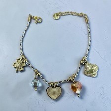 Bracelet Doré Breloque Acier
