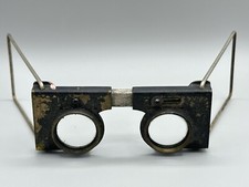 WW2 Loupe lunettes stereoscopiques US Worn