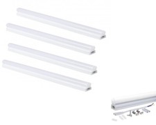 LOT DE 4 REGLETTES A TUBES T5