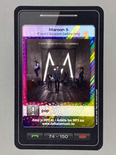 2011 Delhaize #74 Maroon 5 Star & Tunes (Belgium) (Music)