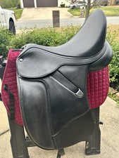 17.5” Bates Dressage + Saddle