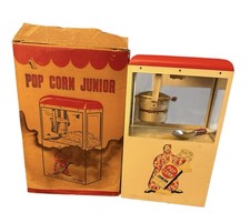 Vintage 1950s Wilson Bros POPCORN Junior Model A Pop Corn Machine w/ accessories