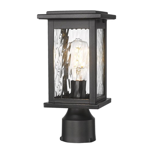Black post lights - lights, outdoor