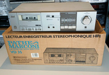 Pathe Marconi VD35 Lecteur Enregistreur Cassette Audio Stereo Hi-Fi Fonctionnel 