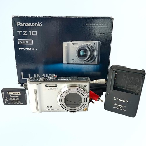 Panasonic lumix tz10 silver - panasonic,