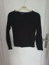 T-shirt manches longues noir