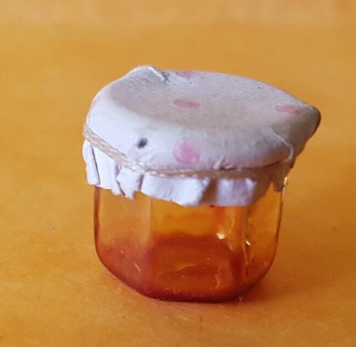 Plastic jam jar and - , fabrics