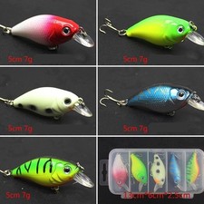 Bass 5x Minnow Crankbait pêche accessoires professionnels chauds leurres attaqu