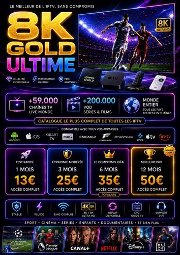 Abonment ip tv 8k - 🟢on, ip•tv