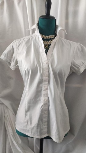 Blouse blanche coton - blanche,