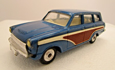 AX605 CORGI TOY 1/43 FORD CONSUL CORTINA SUPER ESTATE CAR REF 440 OU 491 BLEU